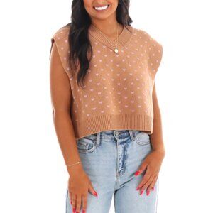 Free People pattern Easy Street Vest size M